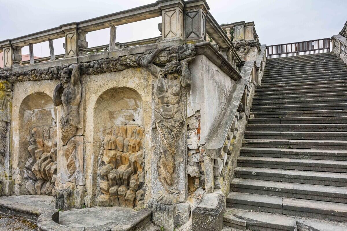 Zámecké terasy v Zákupech, foto: Artur Irma